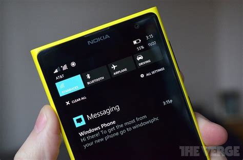 Windows Phone 81 Leaks Tip Notification Centre Large Live Tiles And
