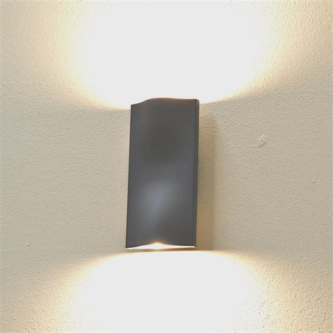 Maybe you would like to learn more about one of these? Cyclone Up/down outdoor wall Light - Graphite - Warm White LED