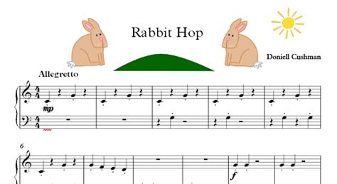 Rabbit Hop Piano Solo