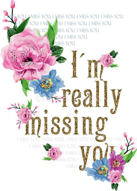 Jamison, age 100, of floyd, va., passed away on monday september 6, 2021.s Flowers Vector I'm Really Missing You Print Stock Vector ...