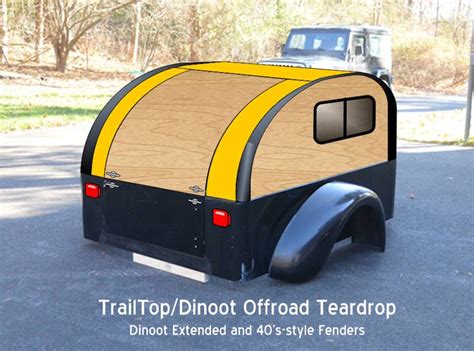Does anyone here have a pull behind trailer on their motorcycle? "TrailTop" modular trailer topper building components ...