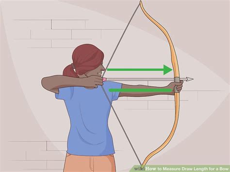 Determining the right arrow length based on draw length many people shoot with arrows that are not the right length increasing the likelihood that they will not shoot accurately. Measuring Bow Draw Length