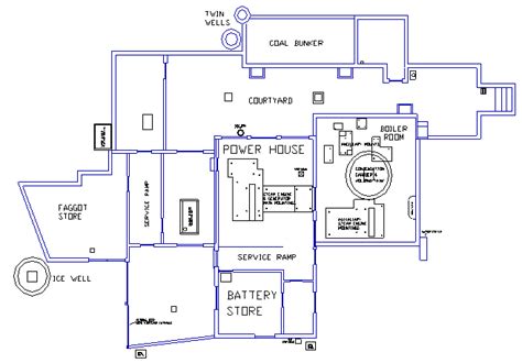 Rail station conceptual floor plan (concourse level). HERSTMONCEUX GENERATING WORKS FLOOR PLAN by NELSON ...