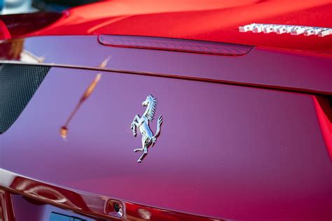 3200x900px Free Download Hd Wallpaper Ferrari Logo Car Rear