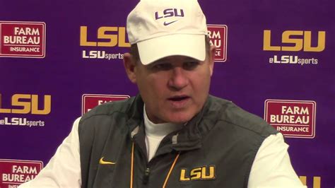 LSU Coach Les Miles Laments Sanctions But Supports NCAA Video YouTube