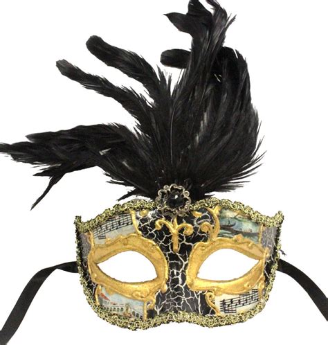 Masquerade Mask Feathered Party Masks Venetian