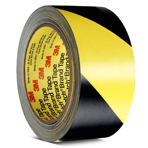3m 70006747730 50mm X 33m Yellowblack Safety Stripe Tape 5702