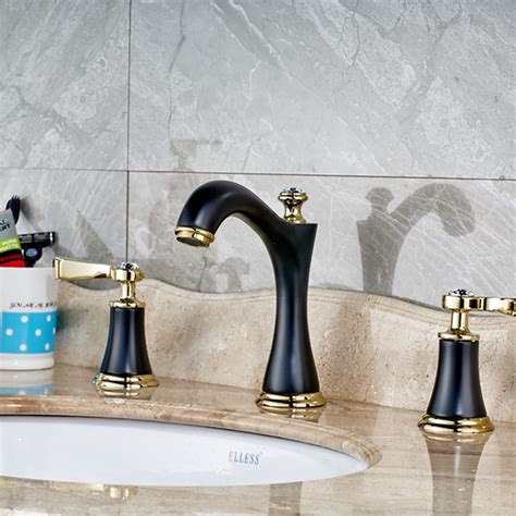 Browse a wide array of bathroom faucets for your bathroom sink from the delta faucet collection of single and two handle products. Metlako Wide Spread Dual Handle Oil Rubbed Bronze Bathroom ...