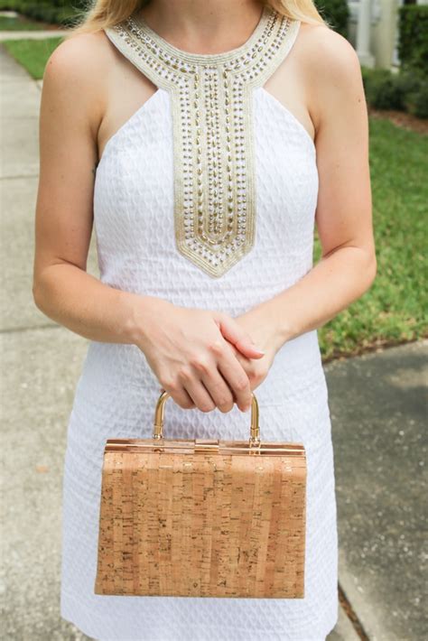 White Spring Dress With A Little Flair Central Florida Chic