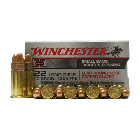 Winchester Super X 22 Lr 40 Gr 500 Rds X22lr Lax Ammunition