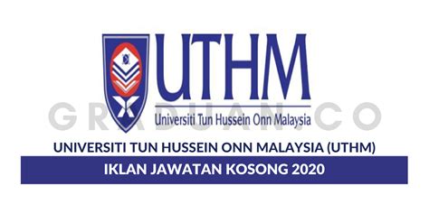 Find universiti tun hussein onn malaysia information contact fees scholarships for international students to study in malaysia. Permohonan Jawatan Kosong Universiti Tun Hussein Onn ...