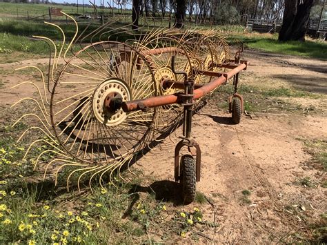 5 Reel Hay Rake Machinery And Equipment Hay And Silage
