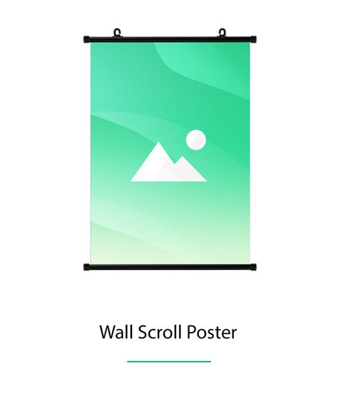 Wall Scroll Poster Botak Sign Pte Ltd