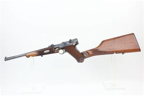 Rare Exceptional Dwm Model 1902 Luger Carbine Rig Matching Stock