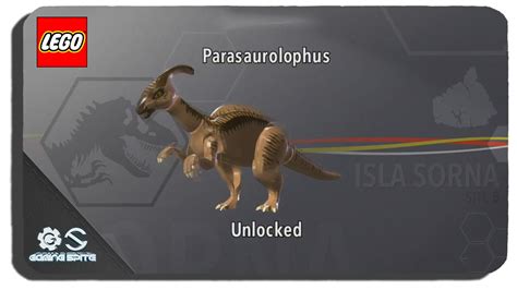 Lego Jurassic World How To Unlock Parasaurolophus Dinosaur Character Location Youtube
