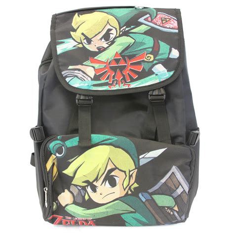 Link Legend Of Zelda Minish Cap 22 School Backpack Dorksin
