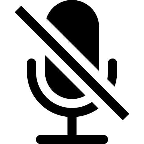 Mic Mute Icon Svg Png Free Download 2