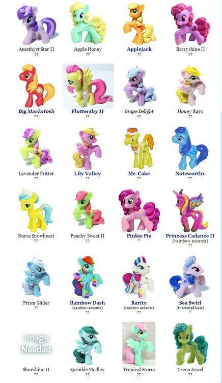 Wave 9 My Little Pony Names My Little Pony Poster My Little Pony
