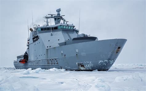 обои снег Зима Арктический Атомный ледокол Военно морской флот