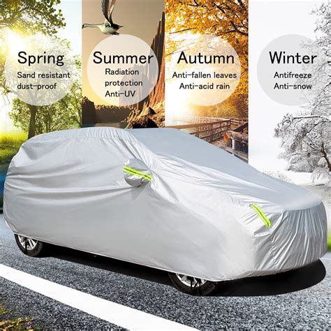 Universal Suv Full Car Covers Outdoor Waterproof Sun Rain Snow