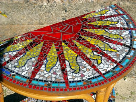 Handmade Mosaic Tablesdecor And More By Handmademosaicbydesi Handmade