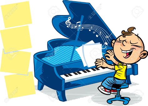 Children Playing Piano Clipart Free Images At Vector Clip