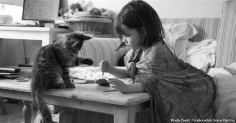 This Therapy Cat And Young Savant Have The Most Precious Bond The