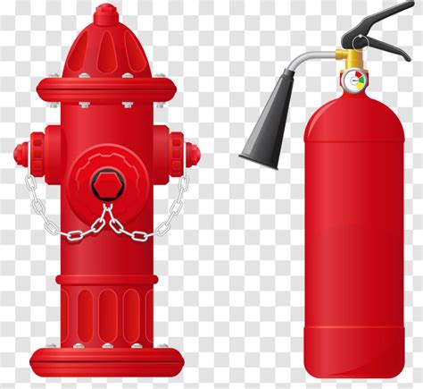 Firefighter Firefighting Tool Fire Engine Clip Art Red Extinguisher