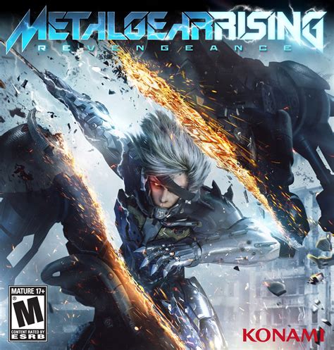 C2012 konami digital entertainment developed by platinum games inc. Metal Gear Rising: Revengeance Gets Impressive Cover Artwork