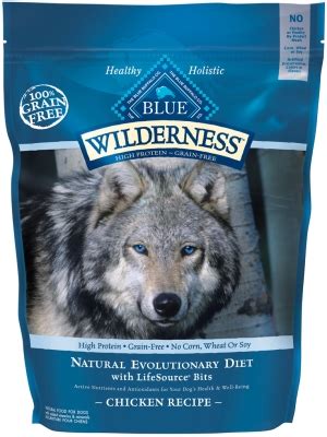 Blue buffalo has many different formulas and varieties of dog food under its belt to support dogs in different life stages and those of different sizes, but in today's article we'll be focusing on its blue buffalo wilderness grain free dry dog food product. Blue Buffalo BLUE Wilderness Dry Dog Food, Chicken, 4.5 ...
