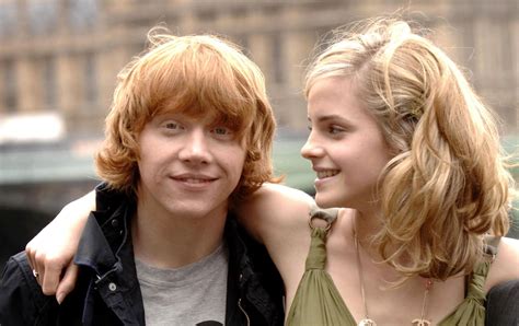 ron and harry ron and hermione harry potter actors harry potter series ron weasley emma