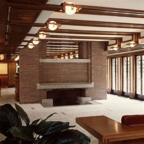 Robie House Fireplace Frank Lloyd Wright Architecture Robie House