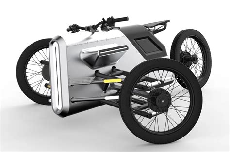 This E Trike Concept Is A Cool Blend Of Classic Cafe Racer And