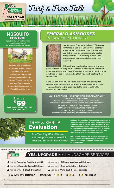 Solutions pests and lawn also provides professional consultation and guidance so that you can exterminate your bug problem more efficiently yourself, instead of hiring. Turf & Tree Talk: Spring 2020 Newsletter | Lawn Doctor of ...