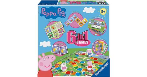 Ravensburger Peppa Pig 6 In 1 Games Pricerunner