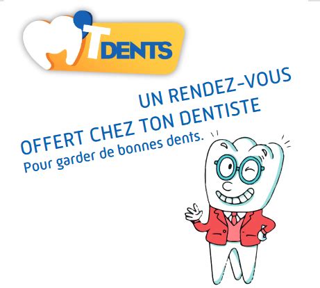 Examens Et Soins Bucco Dentaires Gratuits Pour Les Jeunes M T Dents