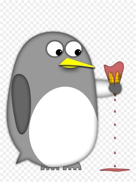 Penguin, Paruh, Animasi Kartun gambar png