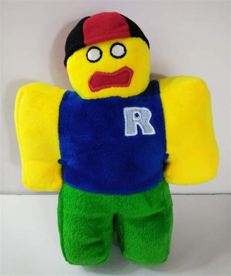 Handmade Plush Roblox Guest Toy With Removable Hat