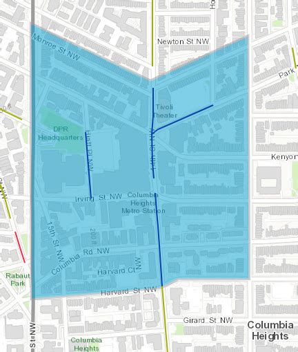 Zone 2 Parking Dc Map