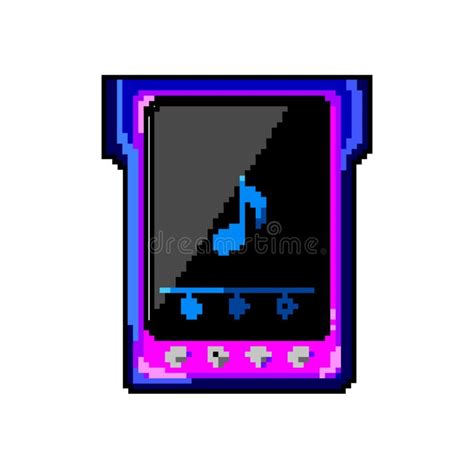 Pixel Art Music Player Stock Illustrations 454 Pixel Art Music Player