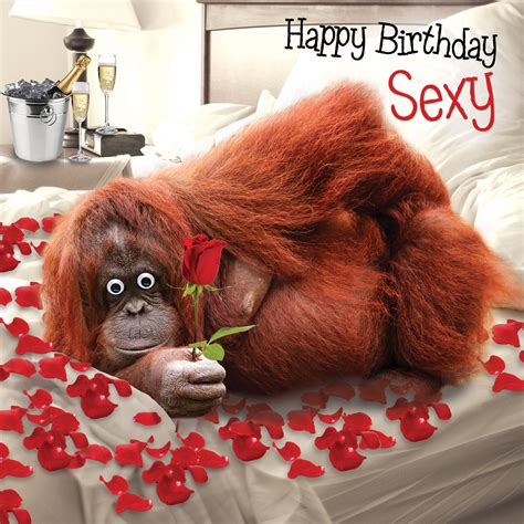 Happy Birthday Sexy Googlies Birthday Card Cards