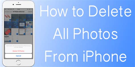 How to Delete All Photos From iPhone - UnlockBoot