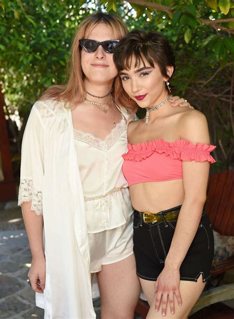 Rowan Blanchard At Poolside With Handm In Palm Springs 04 13 2019 Hawtcelebs