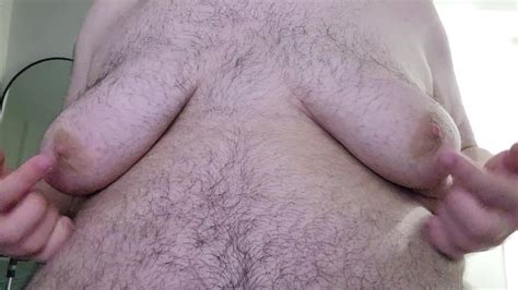 Hairy Ftm Fondles Tits