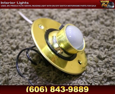 Rv Interiors Used Jrv Products Rv Swivel Reading Light With Onoff