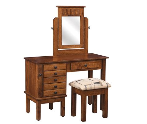 Amish Bedroom Vanities And Dressing Tables From Dutchcrafters Amish