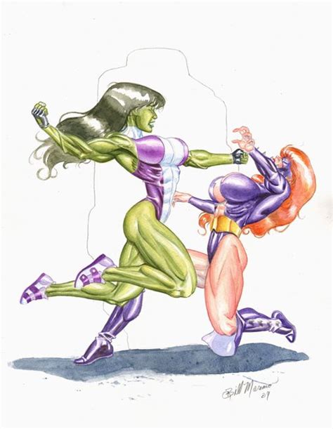 She Hulk Fights Titania She Hulk And Titania Fighting And Fucking