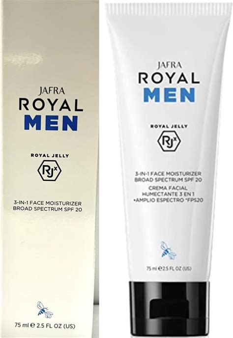 Jafra Royal Men 3 In 1 Face Moisturizer Broad Spectrum Spf 20 Beauty And Personal Care