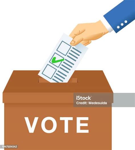 vetores de urna de votação eleição vector e mais imagens de adulto adulto buraco caixa
