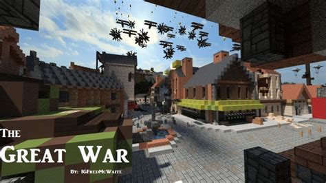 The Great War Battlefield 1 Inspired Map Minecraft Building Inc